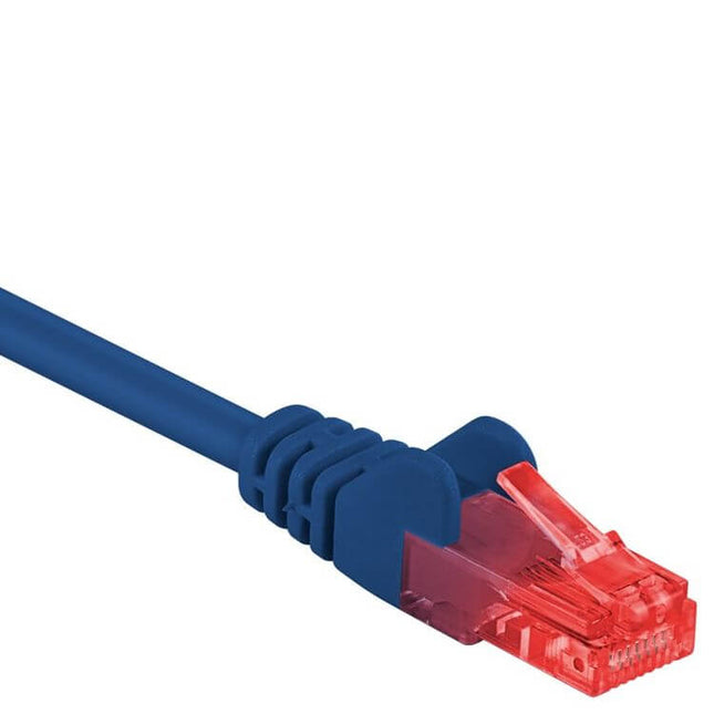 50 cm Cat 6 U/UTP netwerkkabel – Blauw