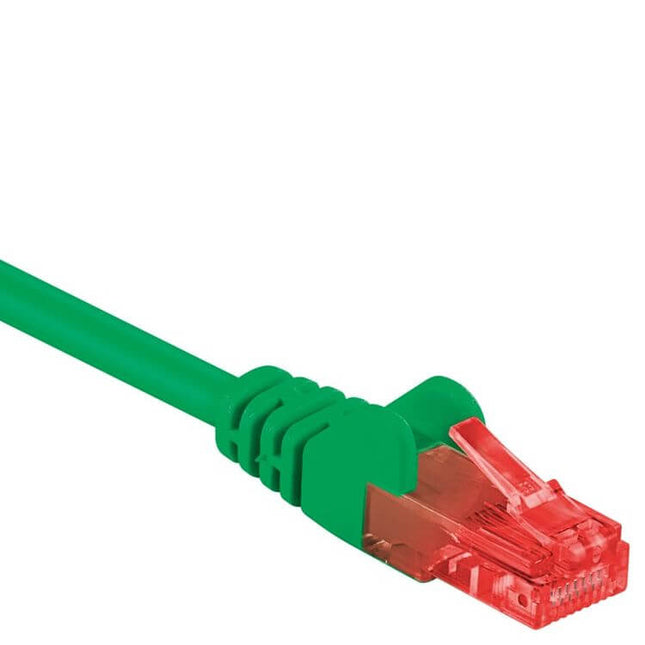 50 cm Cat 6 U/UTP netwerkkabel – Groen