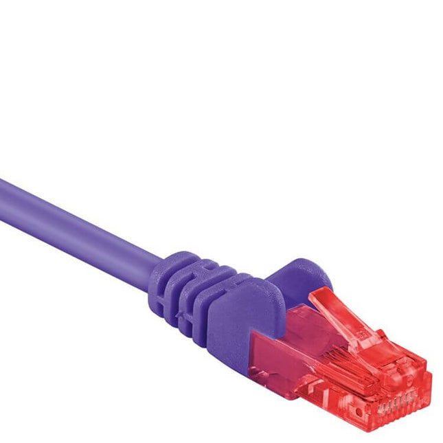 5 meter Cat 6 U/UTP netwerkkabel – Paars