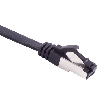 50 cm Cat 8 U/FTP (PiMF) platte netwerkkabel - 100% koper