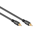 Tulp coaxiale digitale audio kabel - S/PDIF - RCA male naar RCA male - Zwart - 15 meter
