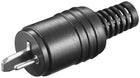 Speaker plug met schroefterminal - male