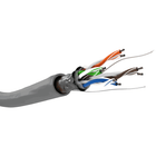 100 meter Cat 5e F/UTP netwerkkabel op rol - Grijs - Soepel