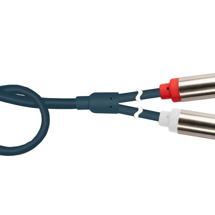 3.5 mm jack haaks naar Tulp stereo audiokabel - 50 cm - RCA naar 3.5 mm jack - Good Connections