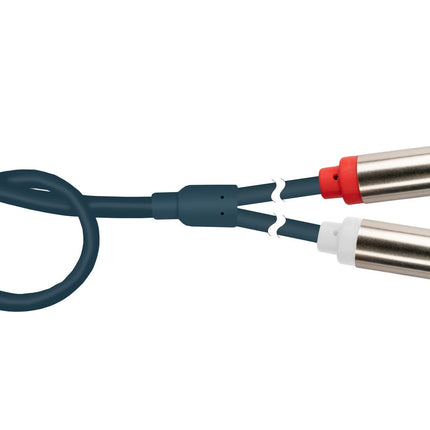 3.5 mm jack haaks naar Tulp stereo audiokabel - 1.5 meter - RCA naar 3.5 mm jack - Good Connections