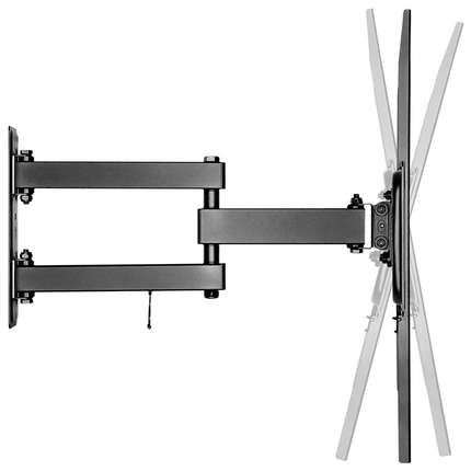 Goobay Draaibare & kantelbare TV muurbeugel - Tot 70 inch - 6.3-42.7 cm muurafstand