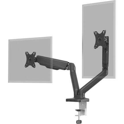 Goobay bureau monitorarm - 2 monitoren - Met gasveer - Tot 32 inch / 9 KG per stuk