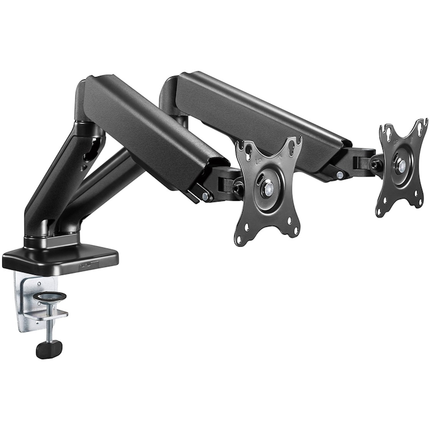 Goobay bureau monitorarm - 2 monitoren - Met gasveer - Tot 32 inch / 9 KG per stuk