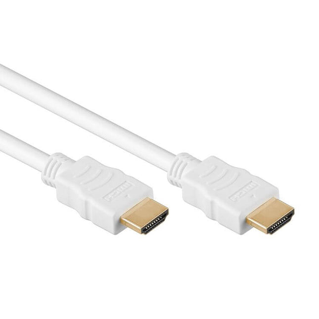 5 meter HDMI 2.0 kabel - 4K/60 Hz - 1080p/144 Hz - Wit