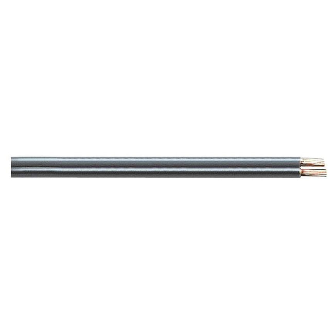 Luidsprekerkabel - 2 x 0.75 mm² - 100 meter - CU (koper) - Grijs - Transmedia