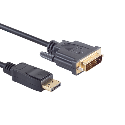Displayport naar DVI-D kabel - Displayport 1.2 - 1080p 60 Hz - 1 meter