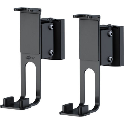 Set van 2 stuks - Muurbeugel voor Sonos One / One SL - Zwart - Kantelbaar & draaibaar
