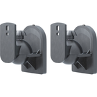 Set van 2 stuks - Universele muurbeugel voor luidsprekers - Zwart - Kantelbaar & draaibaar