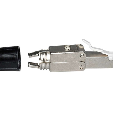 Transmedia RJ45 toolless connector voor Cat 6a - Afgeschermd - Per stuk