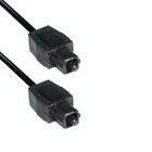Toslink kabel - 3 meter - Toslink naar Toslink - 2.2 mm - Zwart