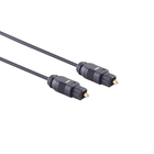 Toslink kabel - 20 meter - Toslink naar Toslink - 2.2 mm - Zwart