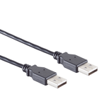 USB A naar USB A kabel - USB 2.0 - 3 meter - Zwart