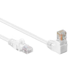 5 meter Cat 5e U/UTP netwerkkabel – Wit - Haaks