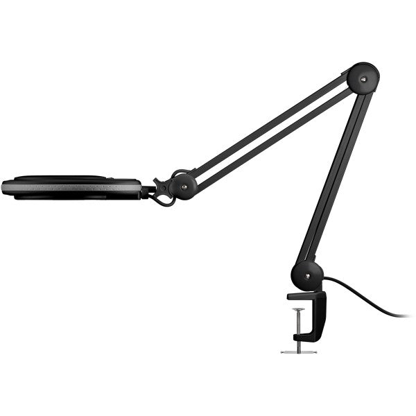 LED-Loeplamp met Tafelklem – 8 W – 1,75x Vergroting – Zwart