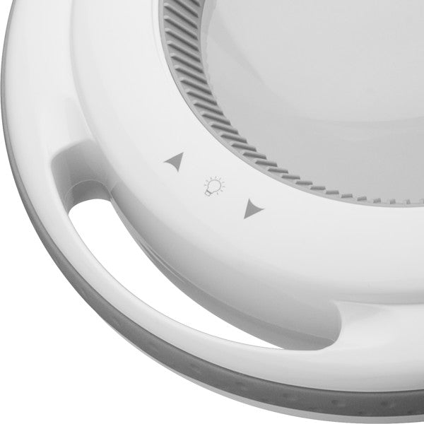 LED-Loeplamp met Klem – Dimbaar – 9 W – Kristalglas – 1,75x Vergroting – Wit