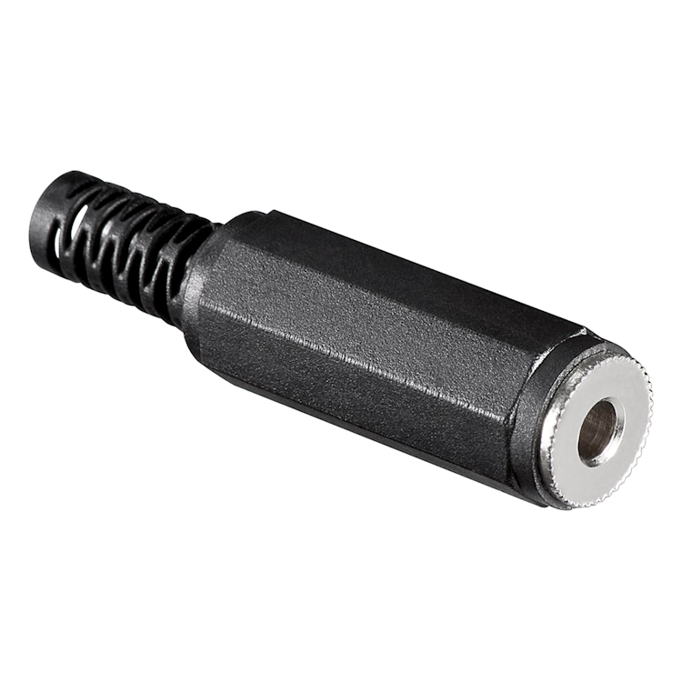 AUD-4 3.5mm female jack soldeerconnector - Stereo