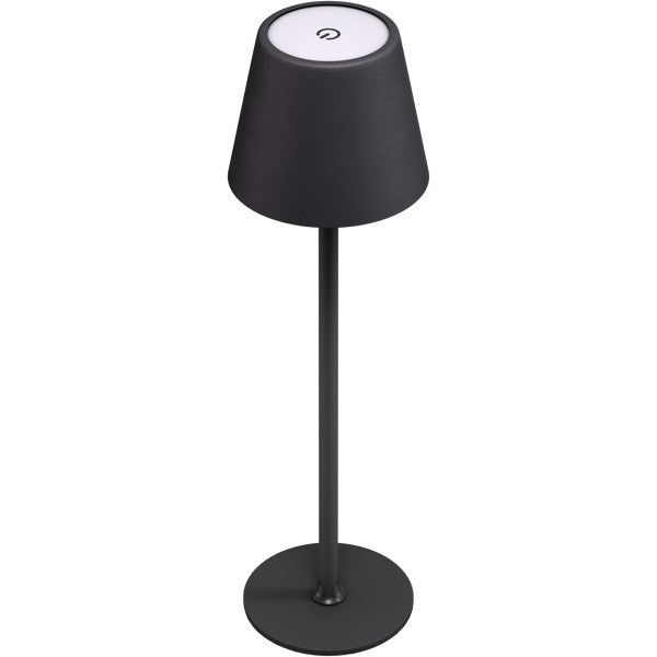 Draadloze LED-Tafellamp – 37,5 cm – Warm Wit – Dimbaar – Zwart