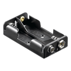 BAT-HDR-2AA-9V Batterijhouder 2x AA batterijen - Met push-on bevestiging - versie 1