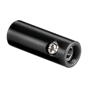 BN-PLG-ZW-F Banaansocket Zwart - 4mm - Female