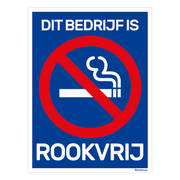 BRD1520RVBDR Bord rookvrij bedrijf - 15x20 cm