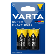 C-VRT-2-HD Varta  1,5 volt super Heavy Duty C batterijen  -  2 stuks