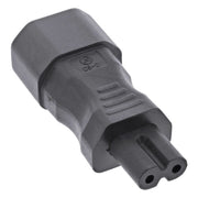 C14-C7 Voedingsadapter IEC C14 naar C7 - 3-pins naar 2-pins Netadapter - Max. 2,5A