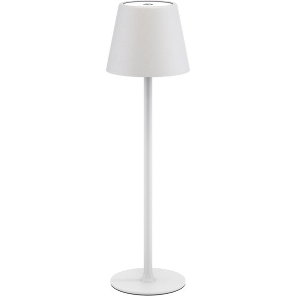 Draadloze LED-Tafellamp – 37,5 cm – Warm Wit – Dimbaar – Wit