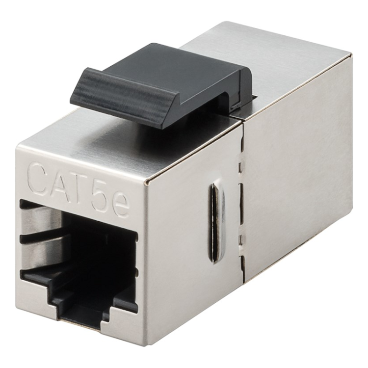 C5e-KS-MT CAT5e STP Keystone Connector - RJ45 - 3µ Vergulde Contacten - 100 MHz - Metaal