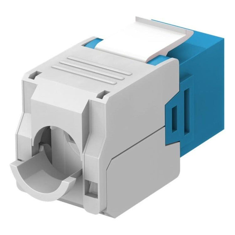 C6A-KS-BL Cat 6a keystone - Blauw