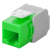 C6A-KS-GR Cat 6a keystone - Groen