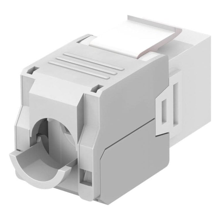 C6A-KS-WT Cat 6a keystone - Wit