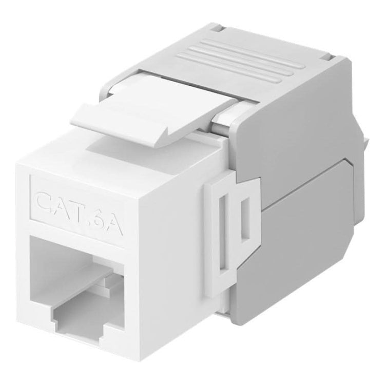 C6A-KS-WT Cat 6a keystone - Wit