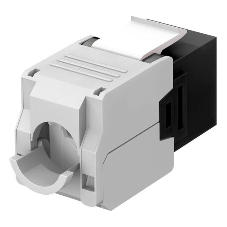 C6A-KS-ZW Cat 6a keystone - Zwart