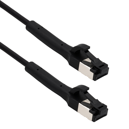 50 cm Cat 8 U/FTP netwerkkabel - Flexibele connector - 100% koper