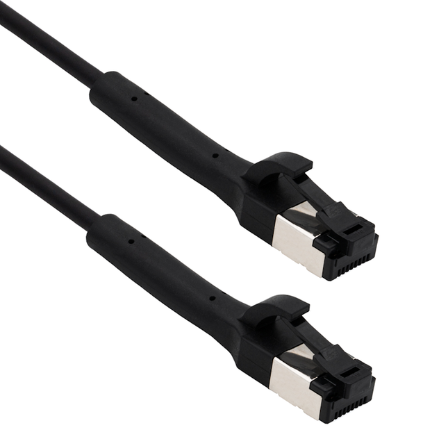 50 cm Cat 8 U/FTP netwerkkabel - Flexibele connector - 100% koper