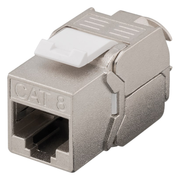 C8-KS-MT Cat 8 keystone - Afgeschermd - GHMT gecertificeerd - Metaal
