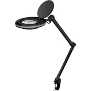 LED-Loeplamp met Tafelklem – Kristalglazen Lens – 8 W – 1,75x Vergroting – Zwart