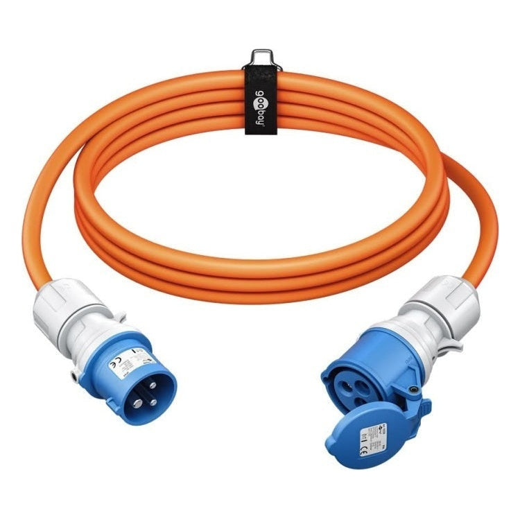 CEE-V25 25 meter CEE camping stroomkabel - IP44 waterdicht - 3 x 2.5 mm² koperen kern