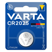 CR2025-VRT-1 Varta 3 volt knoopcel batterij CR2025  -  1 stuk