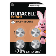CR2032-DRC-4 Duracell Knoopcel batterijen CR2032 -  4 stuks