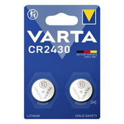 CR2430-VRT-2 Varta CR2430 (6430) Batterijen - 3 Volt  -  2 stuks