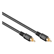 CS1-10 Tulp coaxiale digitale audio kabel - S/PDIF - RCA male naar RCA male - Zwart - 10 meter