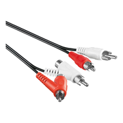 CS2-0.5-SP Tulp composiet audiokabel - RCA male naar RCA male - Cinch kabel - 50 cm - splitter