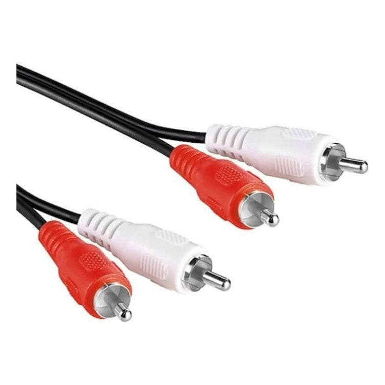 CS2-15 Tulp composiet audiokabel - RCA male naar RCA male - Cinch kabel - 15 meter