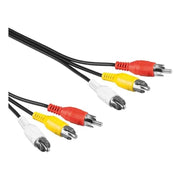CS3-2 Tulp composiet audio/videokabel - RCA male naar RCA male - Cinch kabel - 2 meter